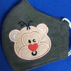 FACE MASK NEW DOUBLE LAYERS STRETCHY